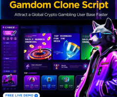 Advanced Gamdom Clone Script with Live Betting, Skins & Provably Fair Games