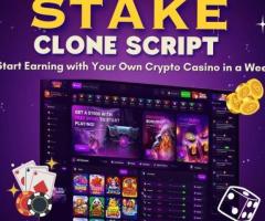 Stake Clone Script - Build Your High-Performance Crypto Casino & Betting Platform