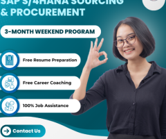 SAP S/4HANA Sourcing & Procurement in Just 3 Months – Apply Now!